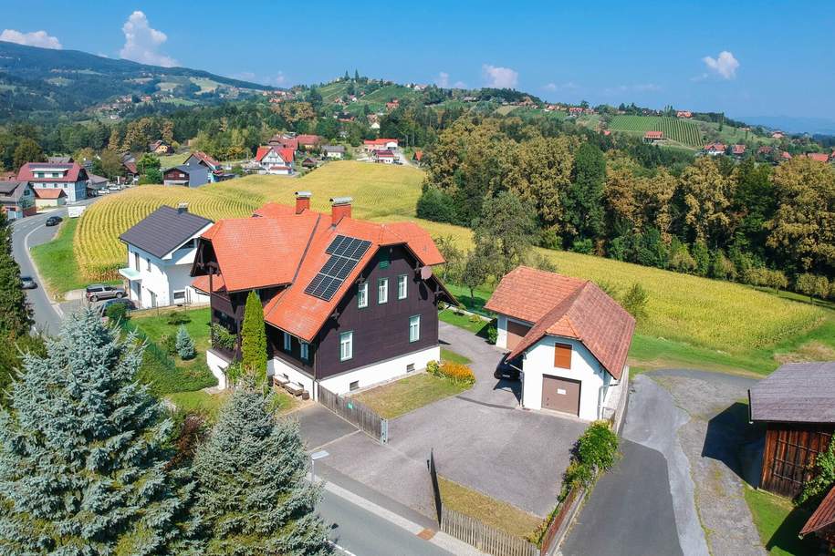 Stilvolle und charmante Altbauvilla mit Nebengebäude in St. Stefan ob Stainz, Haus-kauf, 540.000,€, 8511 Deutschlandsberg