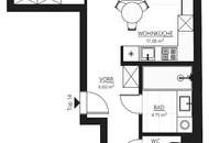 Muhr 58 | Sonnige 3-Zimmerwohnung mit Balkon | Erstbezug | Hofruhelage