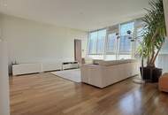 Blick über Wien I 3 Außenflächen I ca. 67 m² beeindruckender Wohn-Essbereich I Stellplätze im Haus verfügbar I