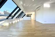 Naschmarkt-Living | Exklusive Maisonette mit Terrasse, Panoramablick &amp; Wintergarten !