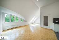 Lichtdurchflutete Dachwohnung mit weitläufigem Grünblick!