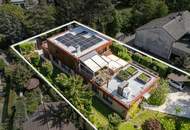 RESERVIERT! ARCHITEKTURJUWEL IN FLORIDSDORF – RUHIGE LAGE NAHE DER DONAU MIT WINTERGARTEN, DACHTERRASSE UND PV-ANLAGE