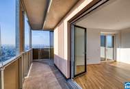 Skyline-Feeling im 34. Stock des Q-Tower mit Südost-Ausrichtung