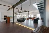 Einzigartiges Penthouse-Loft und 230m² Dachterrassen-Oase Nähe UNO-City inklusive 50m² Ausbaureserve