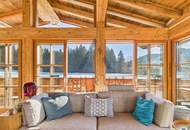 Chalet in idyllischer Sonnen- und Naturlage am Waldrand