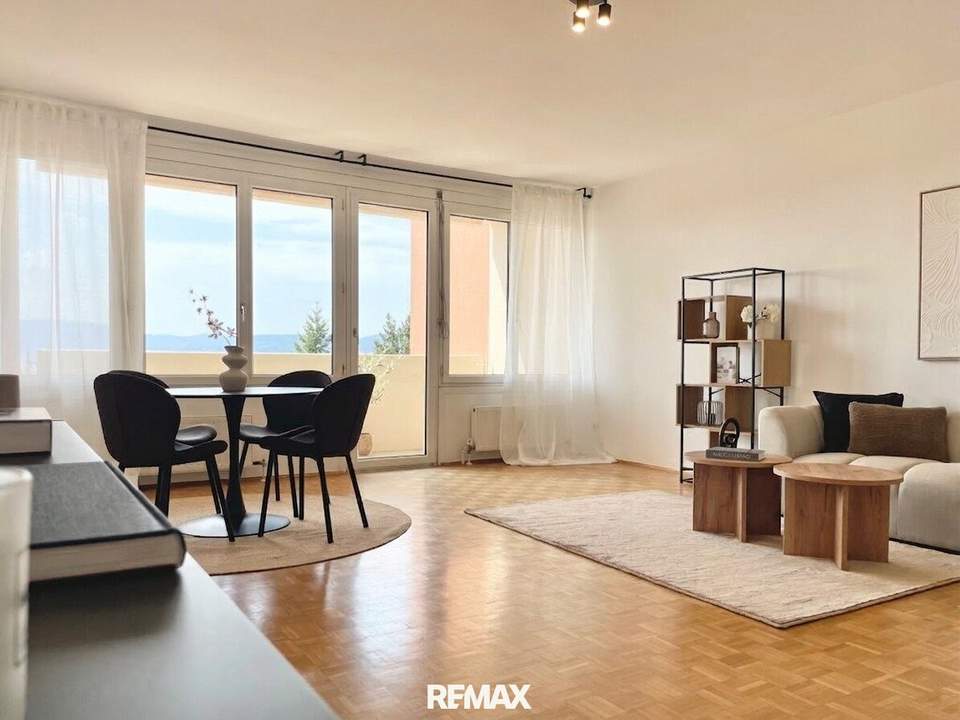 Großzügige 4-Zimmer-Wohnung in Graz mit Loggia, Weitblick und viel Licht
