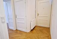 AUGARTEN-NÄHE, gepflegte 85 m² Altbau, 3 Zimmer, Extraküche, Wannenbad, Parketten, WG-geeignet, 3. Liftstock, Rembrandtstraße