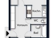 Lichtdurchflutete 2-Zimmer-Wohnung | Erstbezug nach Sanierung | Obere Alte Donau Fußläufig erreichbar