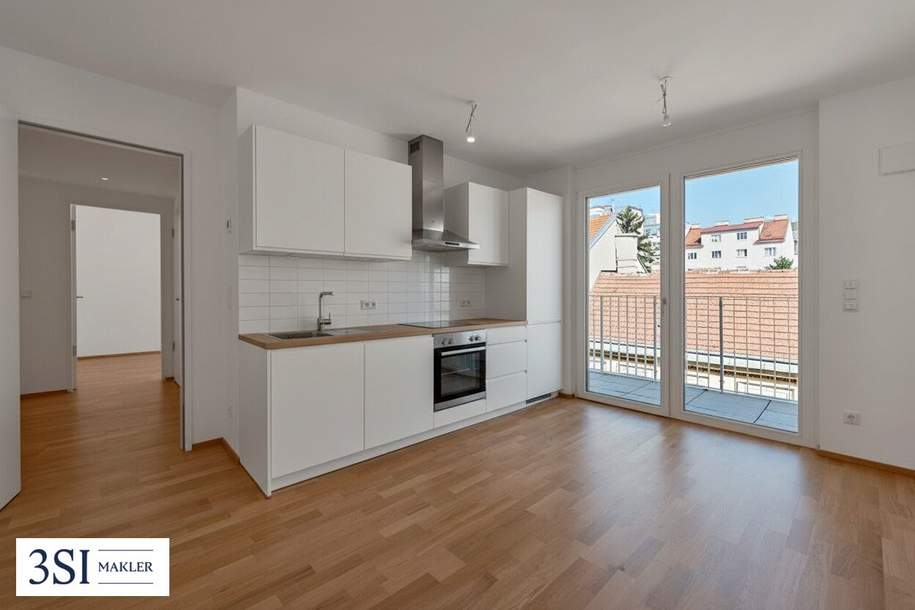 The Temptation: Moderne 3-Zimmer-Neubauwohnung mit Balkonfläche, Wohnung-kauf, 337.900,€, 1180 Wien 18., Währing