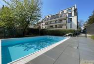 Moderne 3-Zimmer-Mietwohnung mit Balkon, Kühlfunktion, beheiztem Pool & Tiefgarage