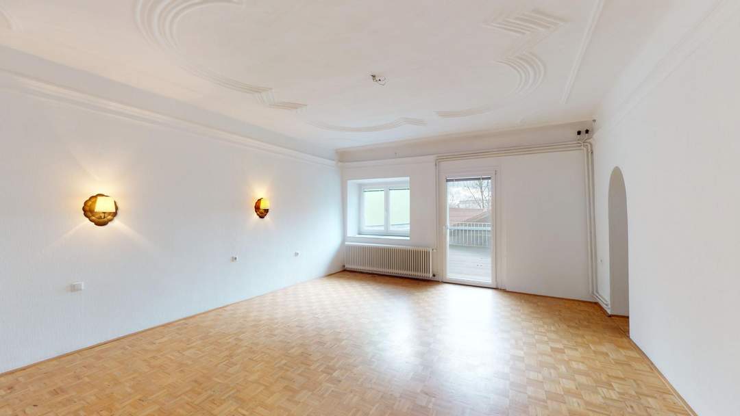 Zentrale Mietwohnung mit Charme