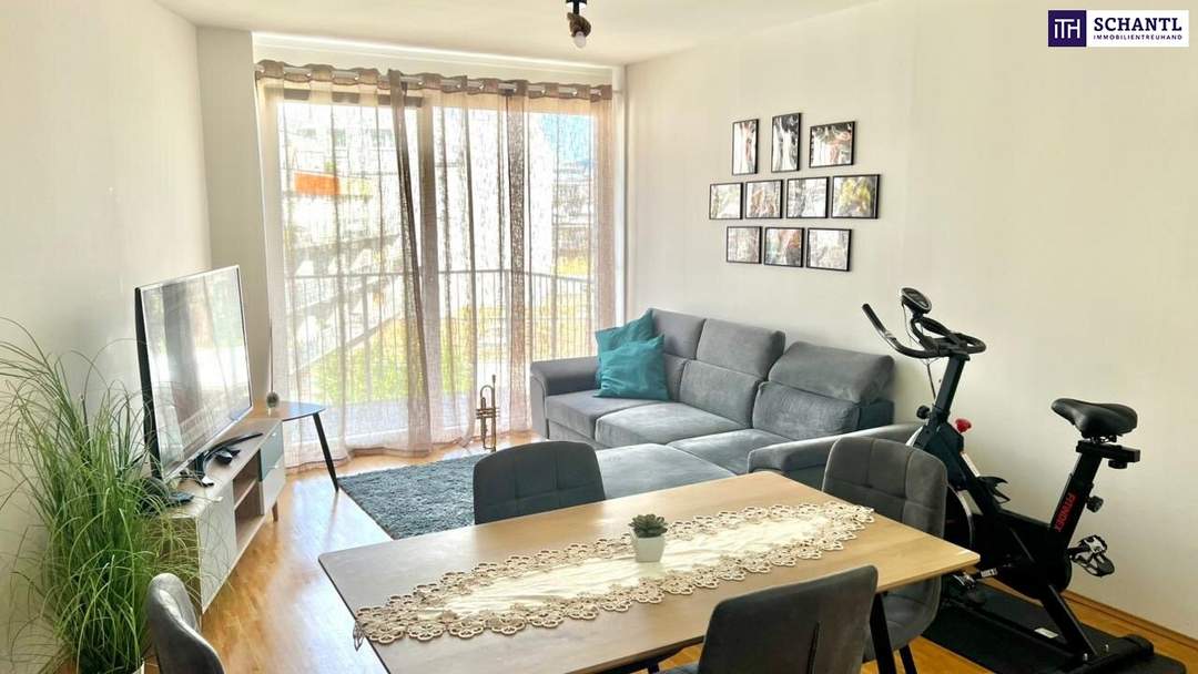 Klein, fein &amp; voller Wohngefühl – charmante 2-Zimmer-Wohnung mit Balkon, ruhiger Innenhoflage und sensationell niedrigen Heizkosten dank Erdwärme in Graz!