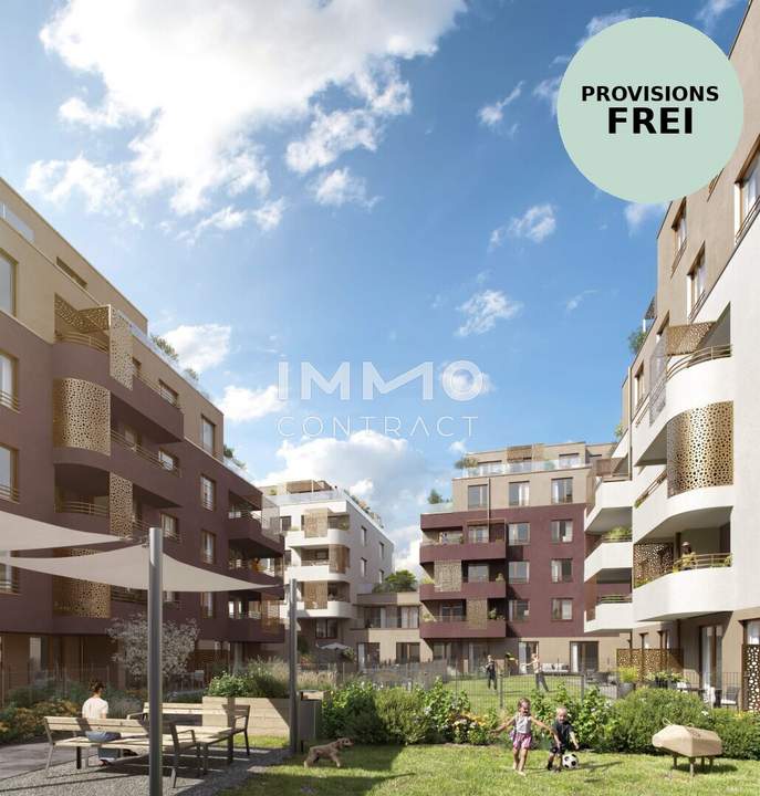 Südwestliche Gartenwohnung im 1. Obergeschoß! Rarität und ohne Provision