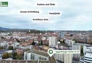 Urbane 2-Zimmer-Wohnung in zentraler Lage - Wohnen am Eggenberger Gürtel!