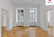 Neustiftgasse | Attraktive 3,5 Zimmer Altbauwohnung mit Balkon | Innenhoflage