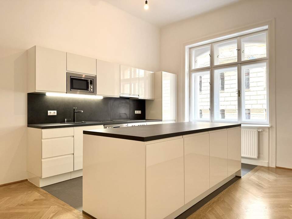 Stilvolle 4-Zimmer-Altbauwohnung mit 132 m² und hochwertiger Ausstattung - Landstraße