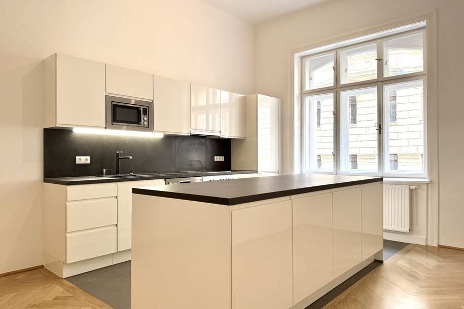 Stilvolle 4-Zimmer-Altbauwohnung mit 132 m² und hochwertiger Ausstattung - Landstraße, Wohnung-miete, 2.828,07,€, 1030 Wien 3., Landstraße