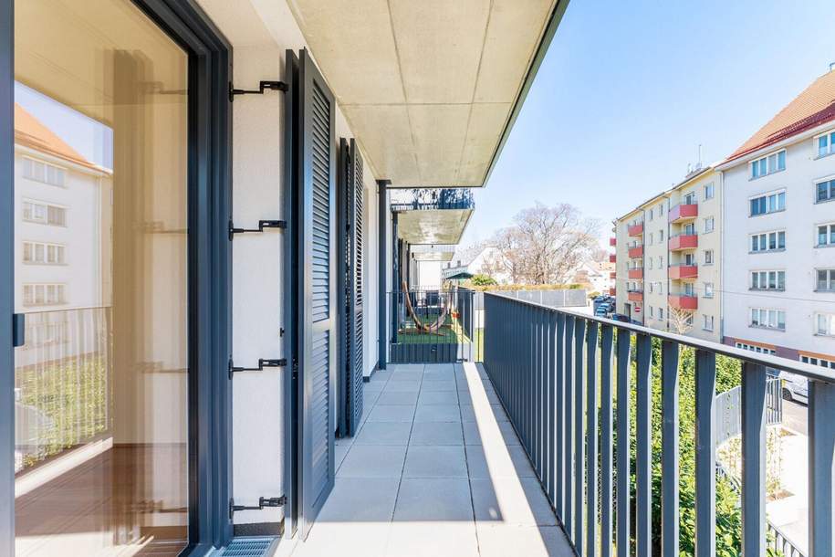 Erstbezug ab Mitte Juni! Moderne 2-Zimmer-Balkonwohnung in Nussdorf zu vermieten!, Wohnung-miete, 1.290,00,€, 1190 Wien 19., Döbling