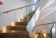 Möbliertes Designer-Doppelhaus mit Spa & Pool nahe Wien