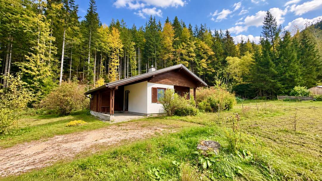 Kärnten - Bodental: idyllisches Wochenendhäuschen als Zweitwohnsitz