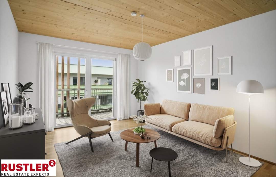 Modernes Wohngefühl mit großem Balkon I 2-Zimmer-Wohnung
