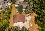 Zwei Häuser. Ein Rückzugsort. Ihre grüne Oase vor den Toren Wiens.