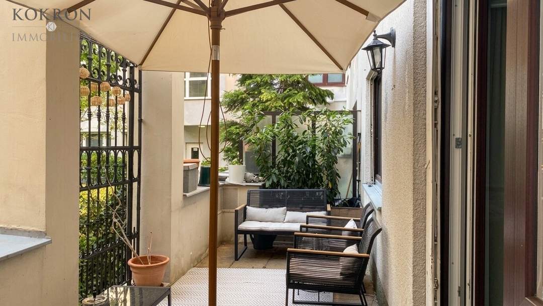 Ruhige 3-Zimmer-Wohnung mit Terrasse