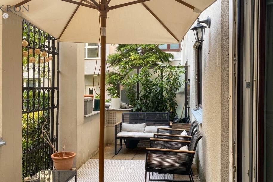 Ruhige 3-Zimmer-Wohnung mit Terrasse, Wohnung-miete, 1.890,00,€, 1030 Wien 3., Landstraße
