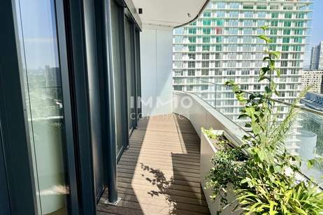 Höchste Wohnkultur: 2 Zimmer Highlight in DANUBEFLATS inkl. Wellness, Gym and Pool, Wohnung-kauf, 595.000,€, 1220 Wien 22., Donaustadt