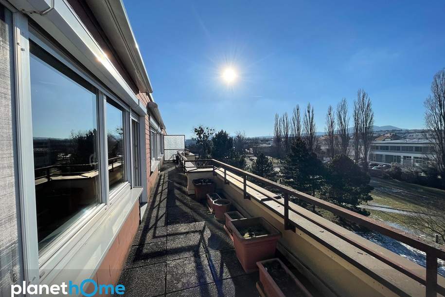 Sonnenuntergänge inklusive: Helle 2-Zimmer-Wohnung mit Terrasse & Fernblick, Wohnung-kauf, 246.000,€, 1230 Wien 23., Liesing