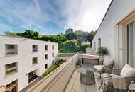 Sonnige 2-Zimmer-Dachgeschosswohnung mit Südbalkon