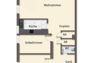 3- Zimmer Mietwohnung im Herzen von Bad Ischl