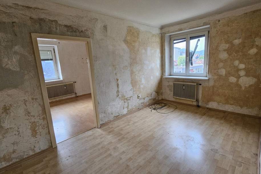 Geförderte 2-Zimmer Genossenschaftswohnung - unbefristeter Mietvertrag, Wohnung-miete, 321,87,€, 8020 Graz(Stadt)