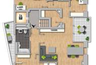 HOCH OBEN, WEIT BLICKEND - LOFTARTIGE DACHGESCHOSSWOHNUNG