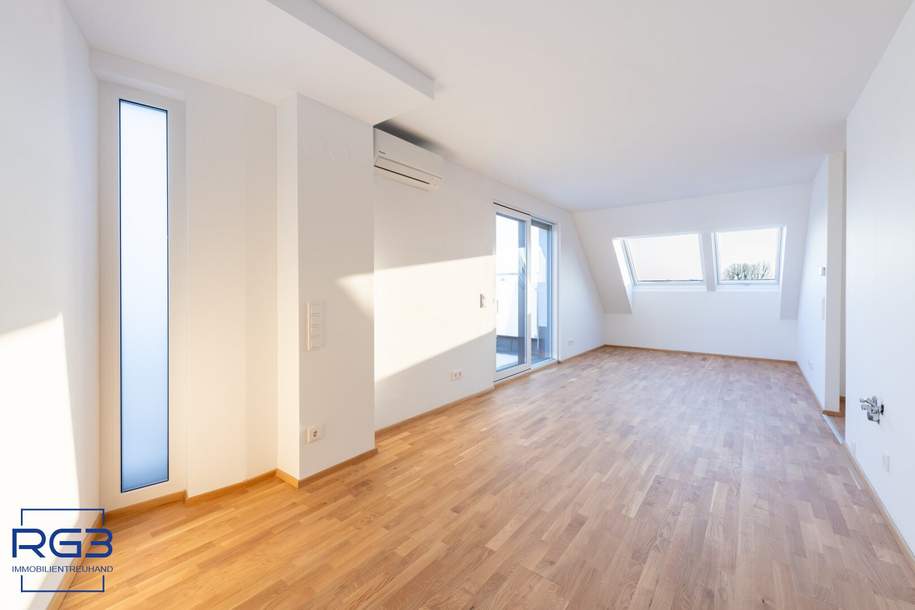 LUXUS DG-Wohnung in 1220 Wien: Erstbezug mit 4 Terrassen für 720.000 €!, Wohnung-kauf, 720.000,€, 1220 Wien 22., Donaustadt