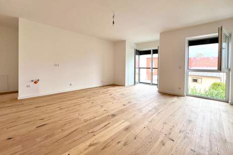 NÄHE U2: ERSTBEZUG IN GRÜNRUHELAGE I Balkon, Terrasse oder Garten I Aufzug I Fußbodenheizung &amp; Kühlung I Luft-Wasser-Wärmepumpe I elektrische Raffstores, Wohnung-kauf, 180.000,€, 1220 Wien 22., Donaustadt