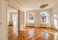 Nähe Stephansplatz: 3 Zimmer Altbaumiete mit französischem Balkon