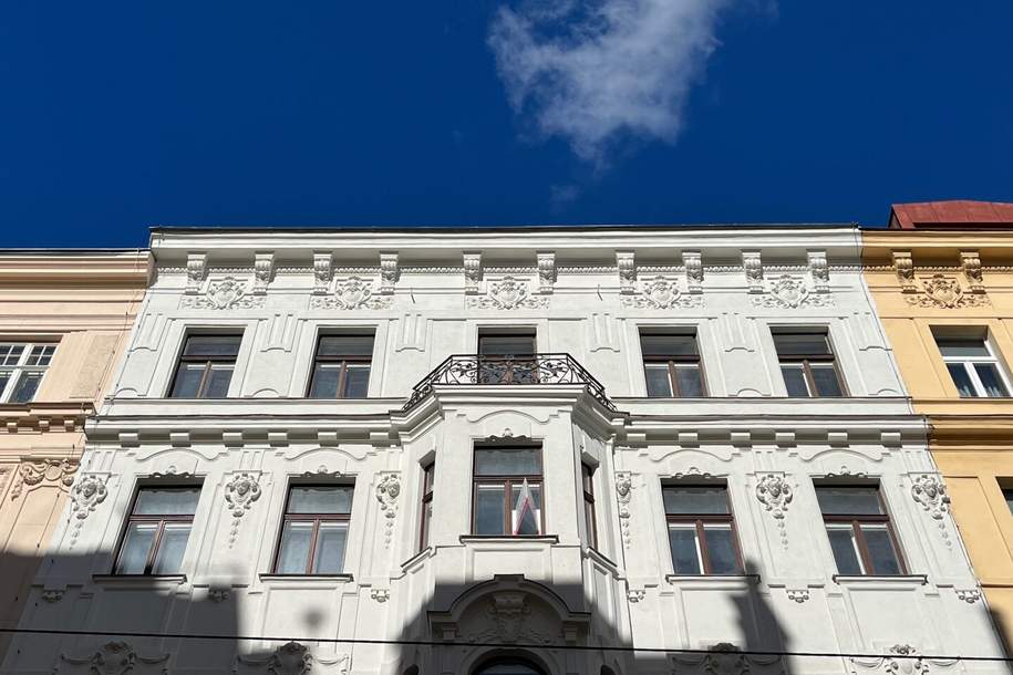 Klassische Beletage-Wohnung + Balkon im saniertem Stilaltbau, Wohnung-kauf, 895.000,€, 1040 Wien 4., Wieden