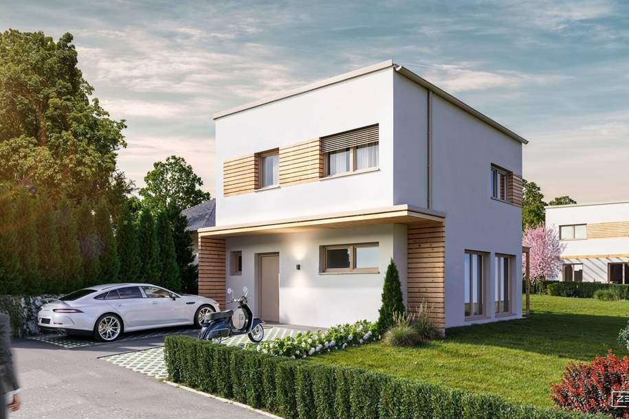 Architektur trifft Wohnkomfort – stilvolles Einfamilienhaus in Steinbrunn | ZELLMANN IMMOBILIEN, Haus-kauf, 429.000,€, 7035 Eisenstadt-Umgebung