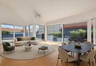 Außergewöhnliche DG-Maisonette mit 2 Terrassen beim Naschmarkt mit Garage im Haus