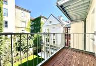 Altbau-Erstbezug mit hofseitigem Balkon im 2. Liftstock einer sanierten Liegenschaft! Fernwärme!