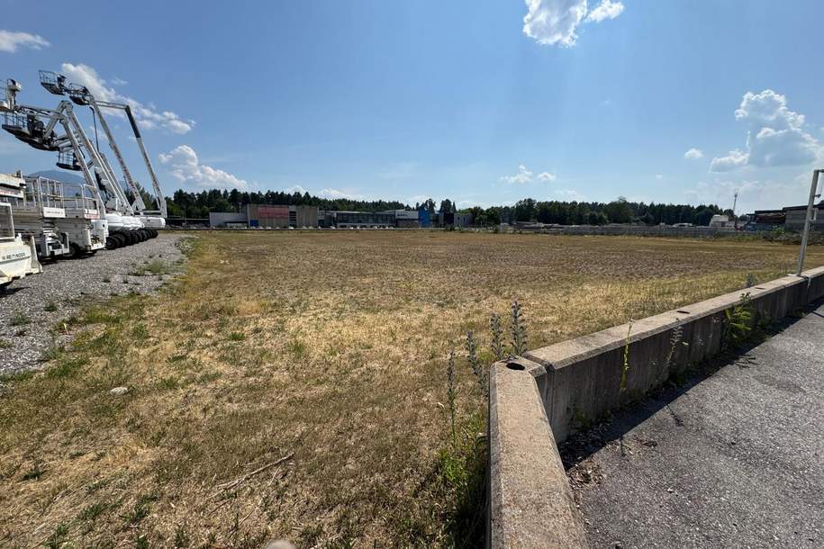 Betriebsgrund in Poggersdorf – 5.500 m² im Wirtschaftspark zu vermieten, Grund und Boden-miete, 4.620,00,€, 9130 Klagenfurt Land