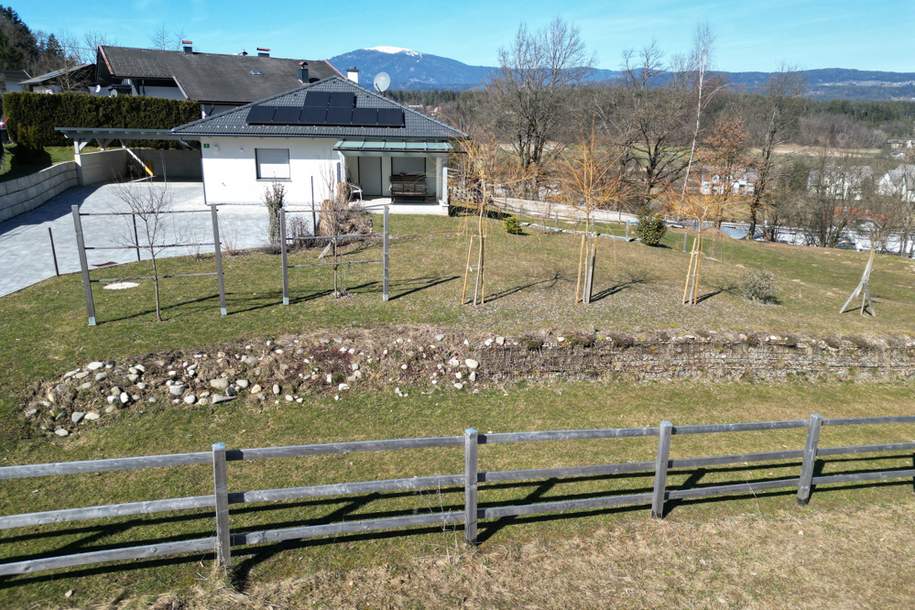 Bungalow mit Panoramablick und weitläufigem Grundstück, Haus-kauf, 685.000,€, 9232 Villach Land