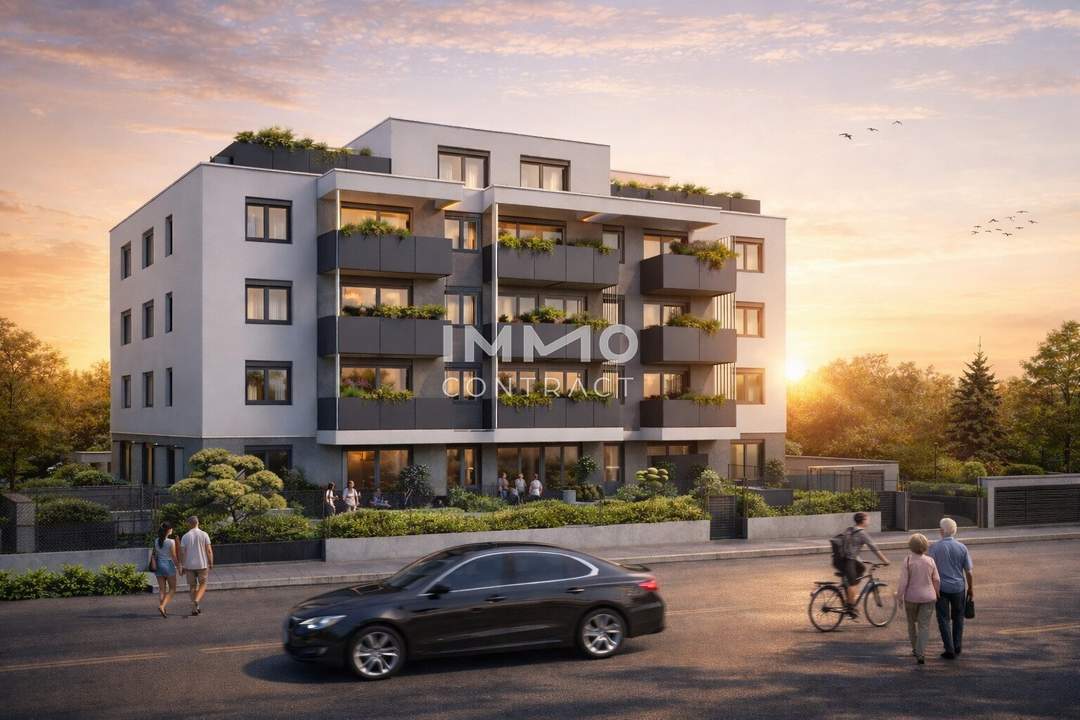 Ruhig wohnen im neuen Donaufeld – moderne 2-Zimmer Wohnung mit Balkon