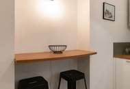 Vollmöblierte Citywohnung | Komplett hofseitig mit Terrasse | Ideal auch als Pied-à-terre | Nähe Schlossquadrat