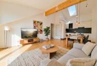 Moderne 3-Zimmer-Dachgeschoß-Wohnung mit Süd-/Westbalkon!