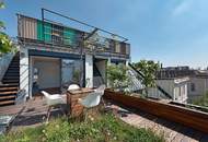 Dachgeschoss-Maisonette mit Traumterrasse &amp; Weitblick beim Aumannplatz