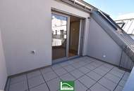 Über den Wolken .... Erstbezug im DG mit Terrasse und Küche in Bestlage unweit der U1 - Kagraner Platz - sofort beziehbar