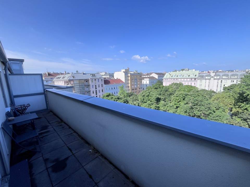 PARKVIEW | Moderne Dachterrassen-Maisonette nähe Hauptbahnhof | Klimatisiert