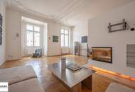 Stilvolle Altbauwohnung mit Balkon am Naschmarkt – 134 m² Wohnqualität in Bestlage von Wien-Wieden